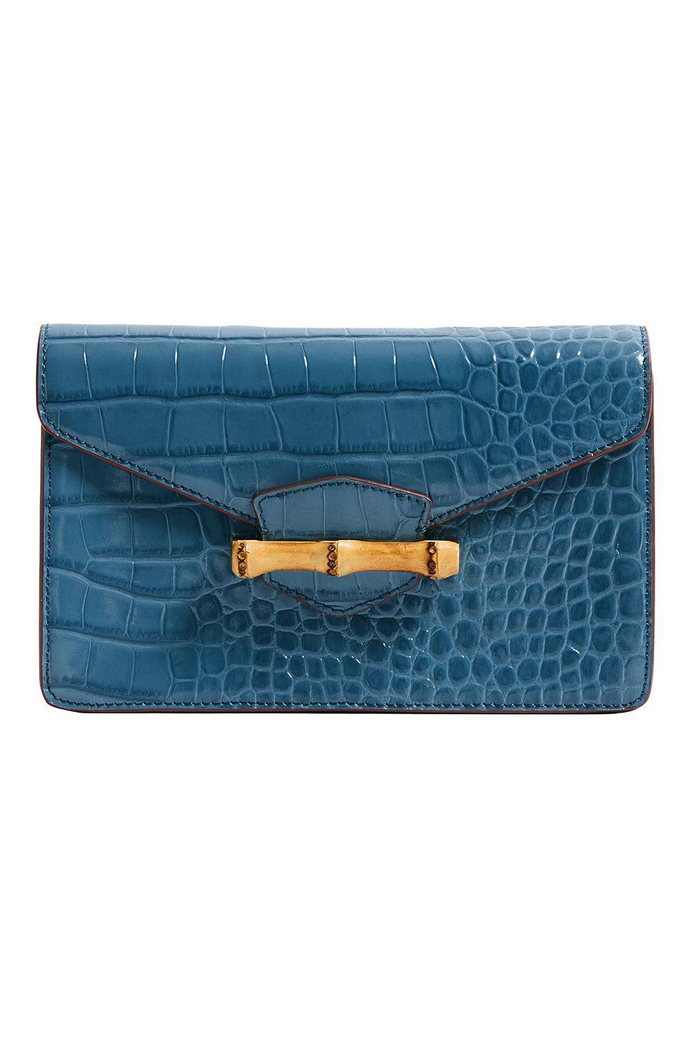 The Jackie Clutch-BLUE-HANDBAGCLUTCHES-PAMELA MUNSON