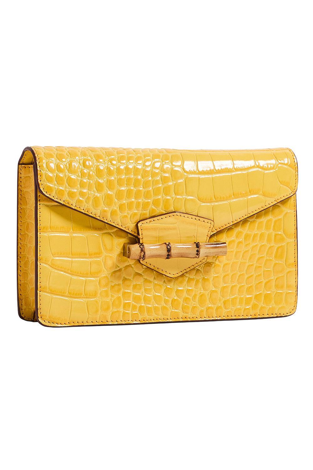 The Jackie Clutch - Citrus-YELLOW-HANDBAGCLUTCHES-PAMELA MUNSON