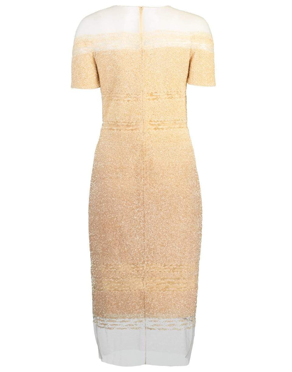 PAMELLA ROLAND-Ombre Sequin Cocktail - Champagne-