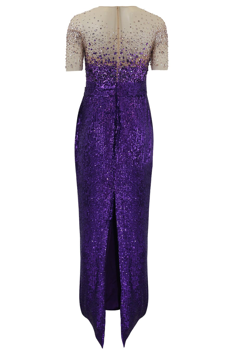Tulle Sequin Gown
