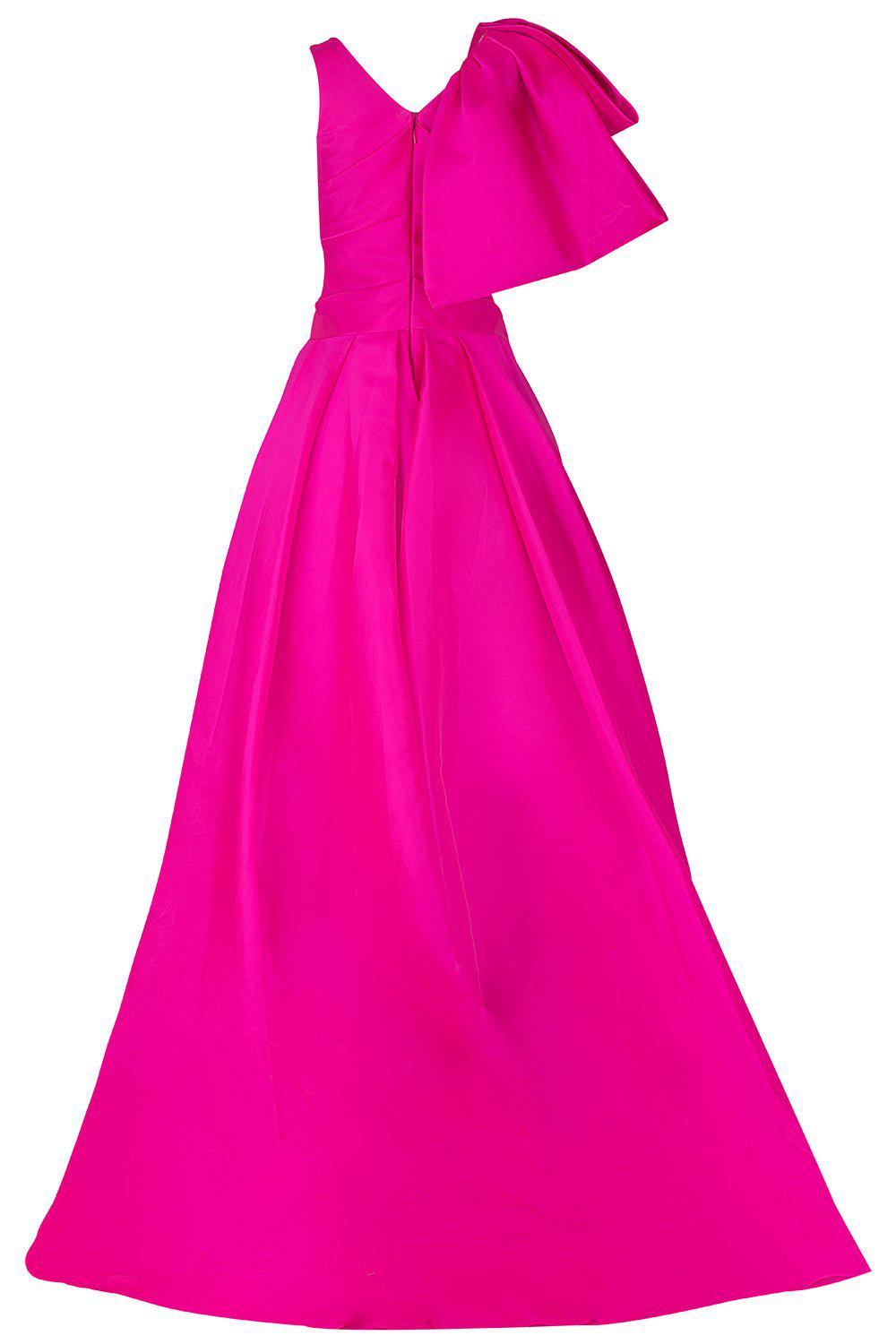 PAMELLA ROLAND-Mikado Gown-