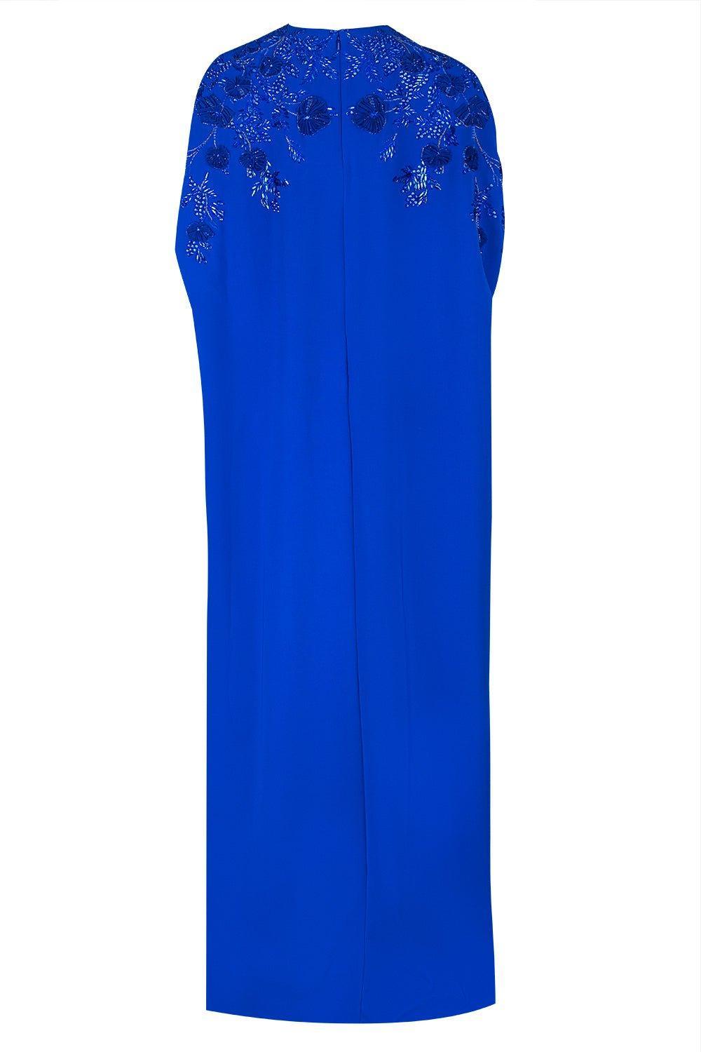 PAMELLA ROLAND-Caped Caftan-