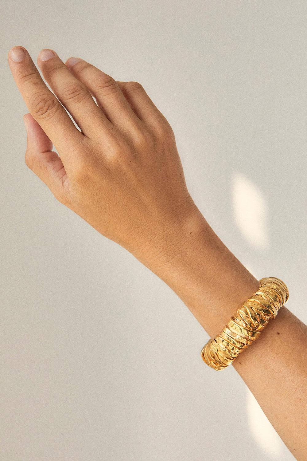 Wrap Bracelet-YELLOW-15-JEWELRYBOUTIQUEBRACELET O-PAOLA SIGHINOLFI