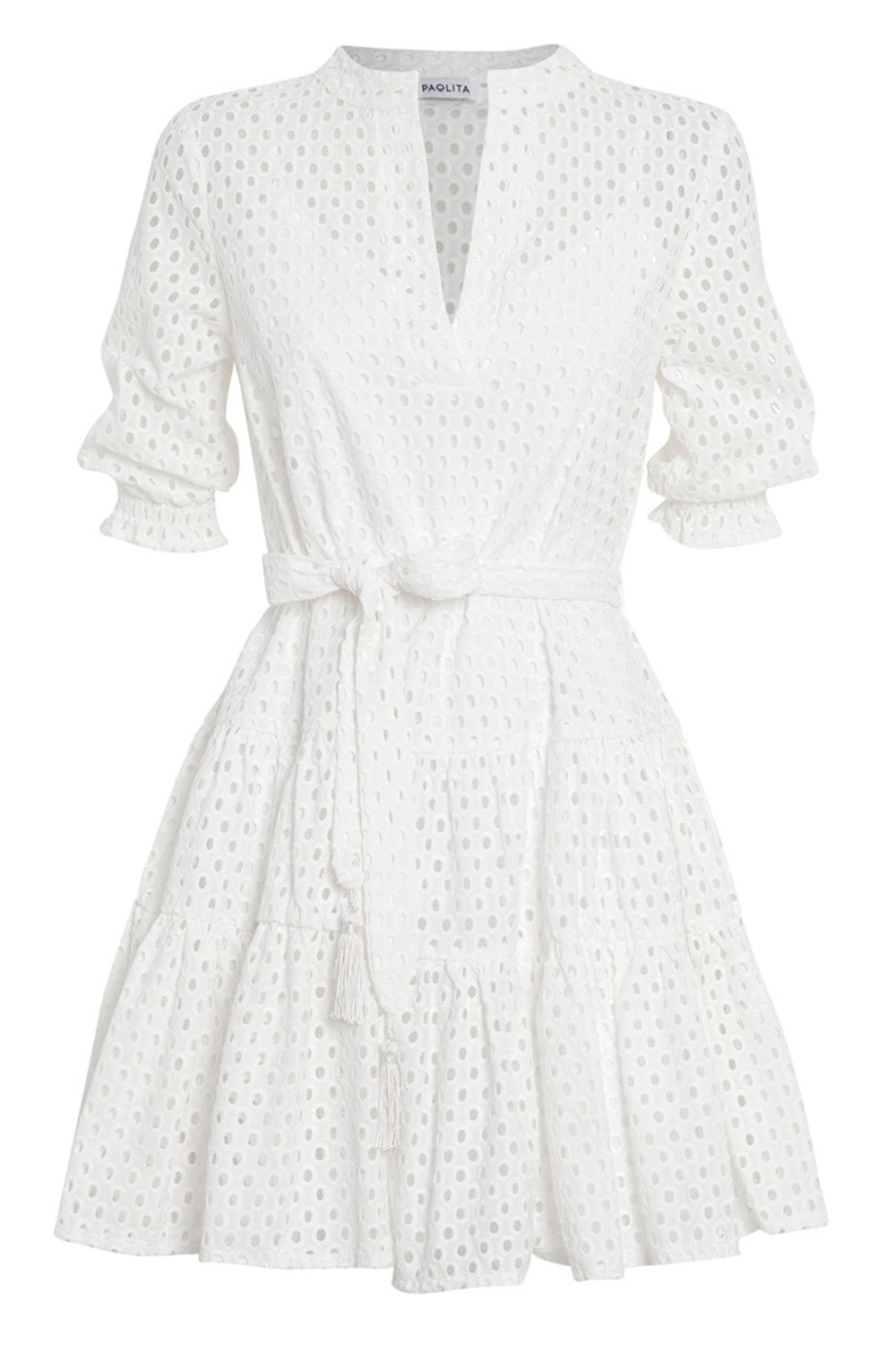 PAOLITA-Lido Dress - White-