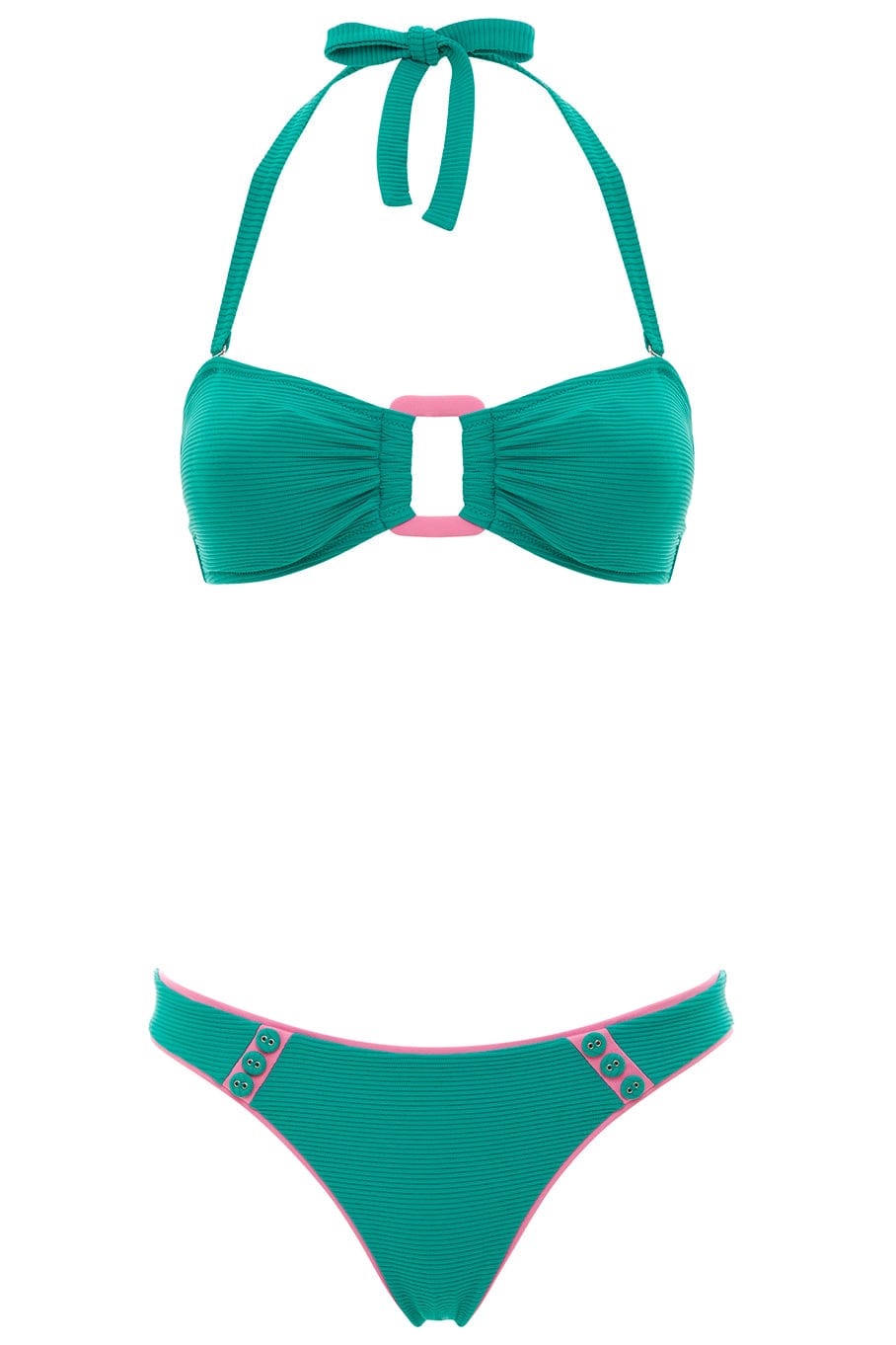 PAOLITA-Viridian Rhodes Bikini Top-