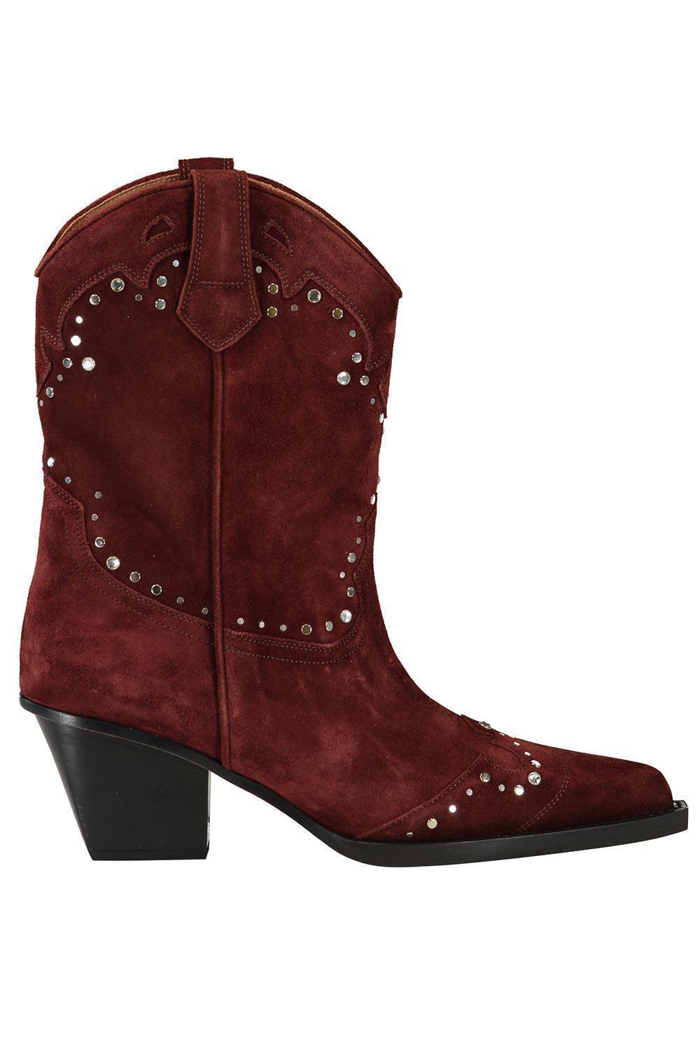 Janice Boots - Mogano-MOGANO-37-SHOEBOOT-PARIS TEXAS