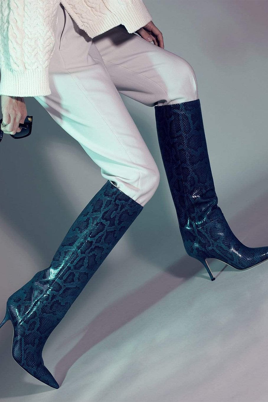 PARIS TEXAS-Mama Wide Calf Boot-