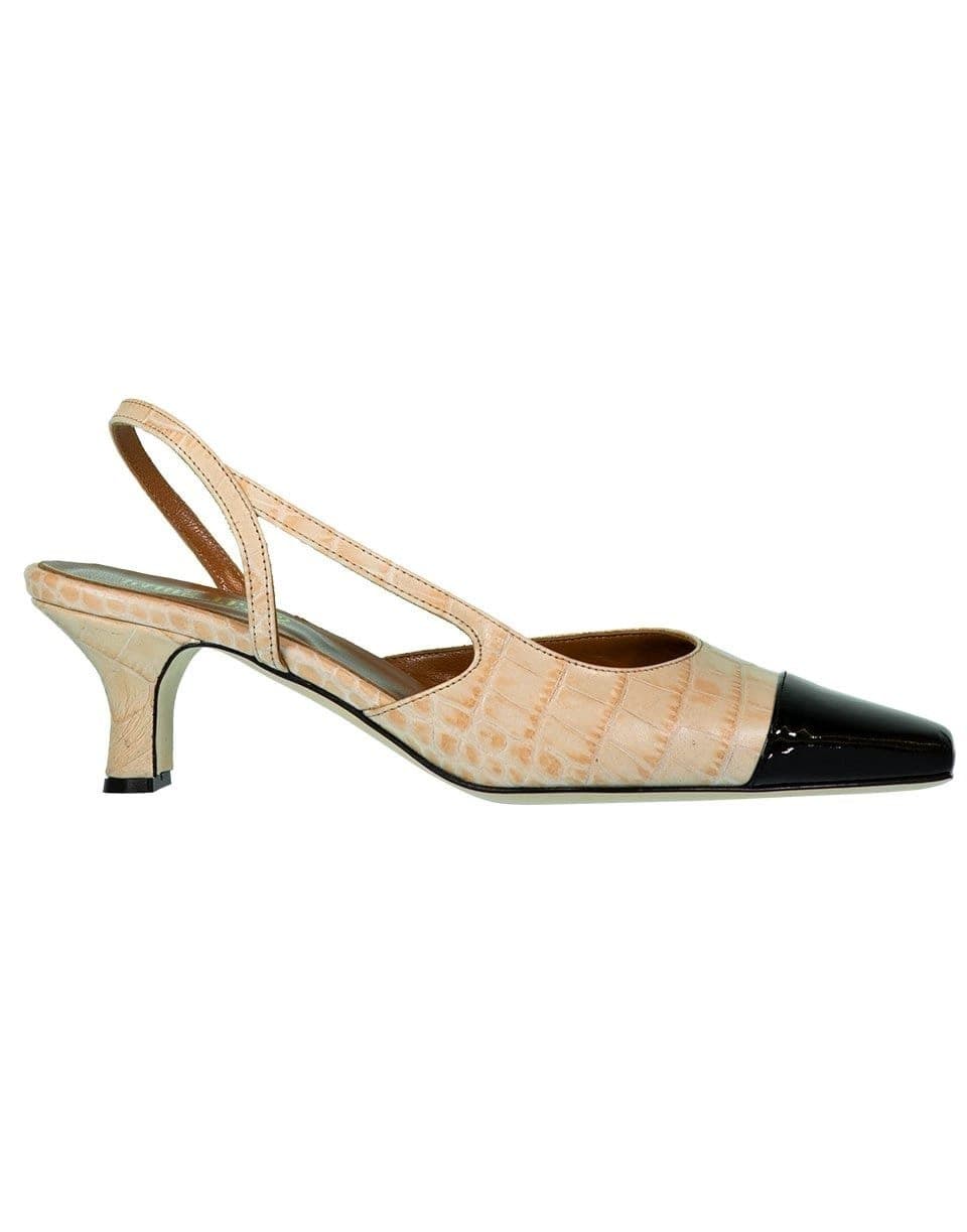 PARIS TEXAS-Moc-Croco Slingback-