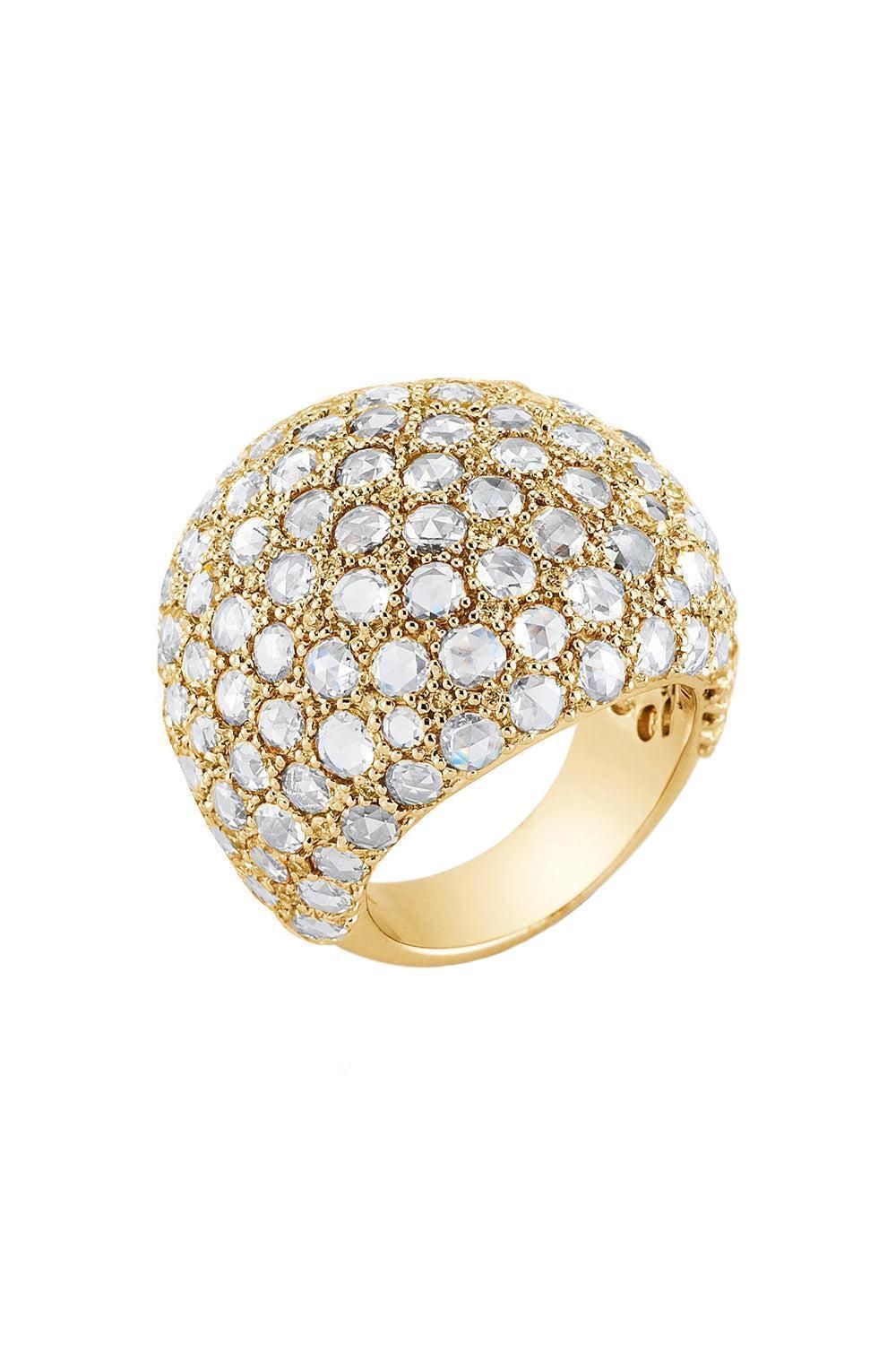Domed Diamond Ecclesia Ring