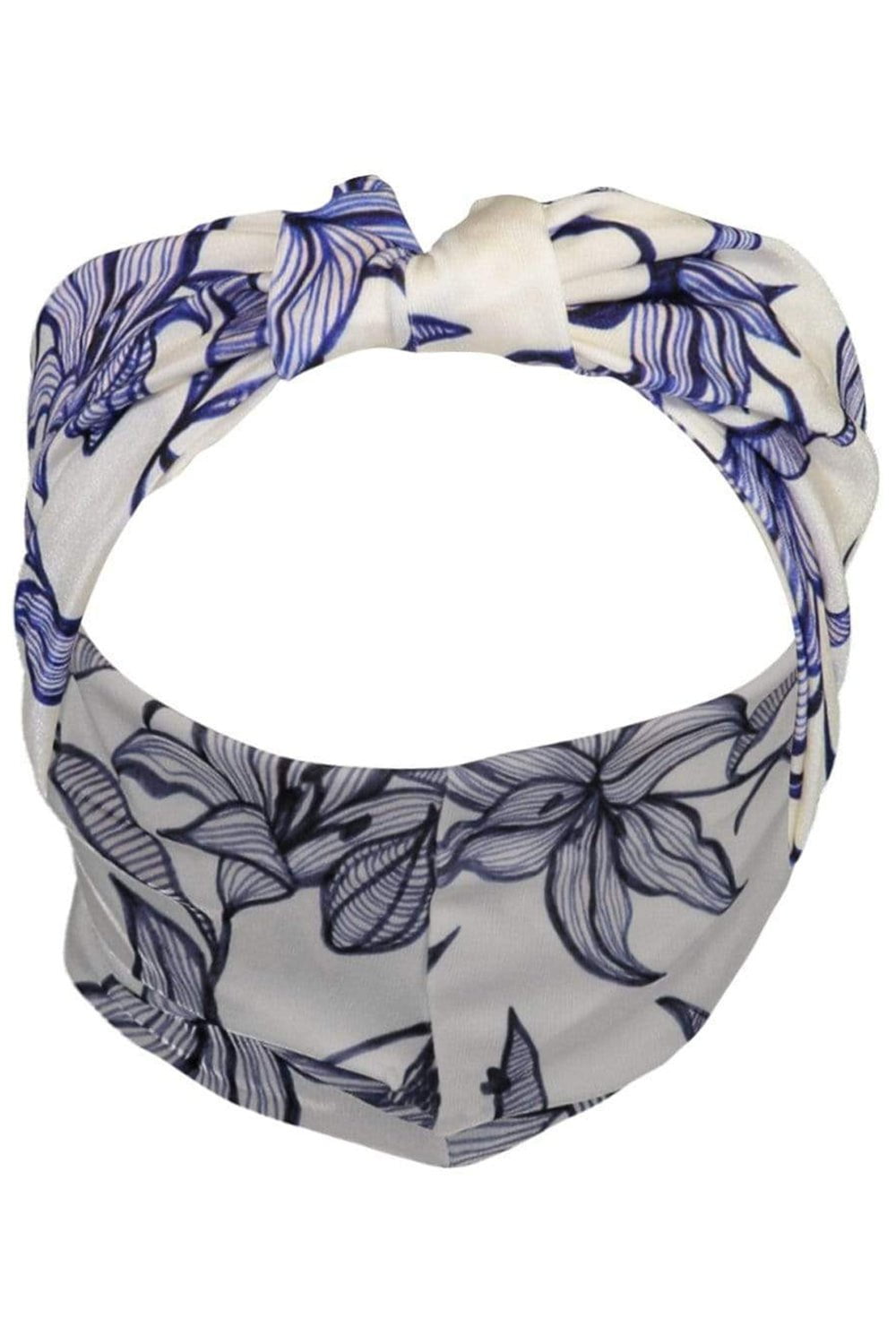 PATBO-Stargazer Print Turban - White-WHITE