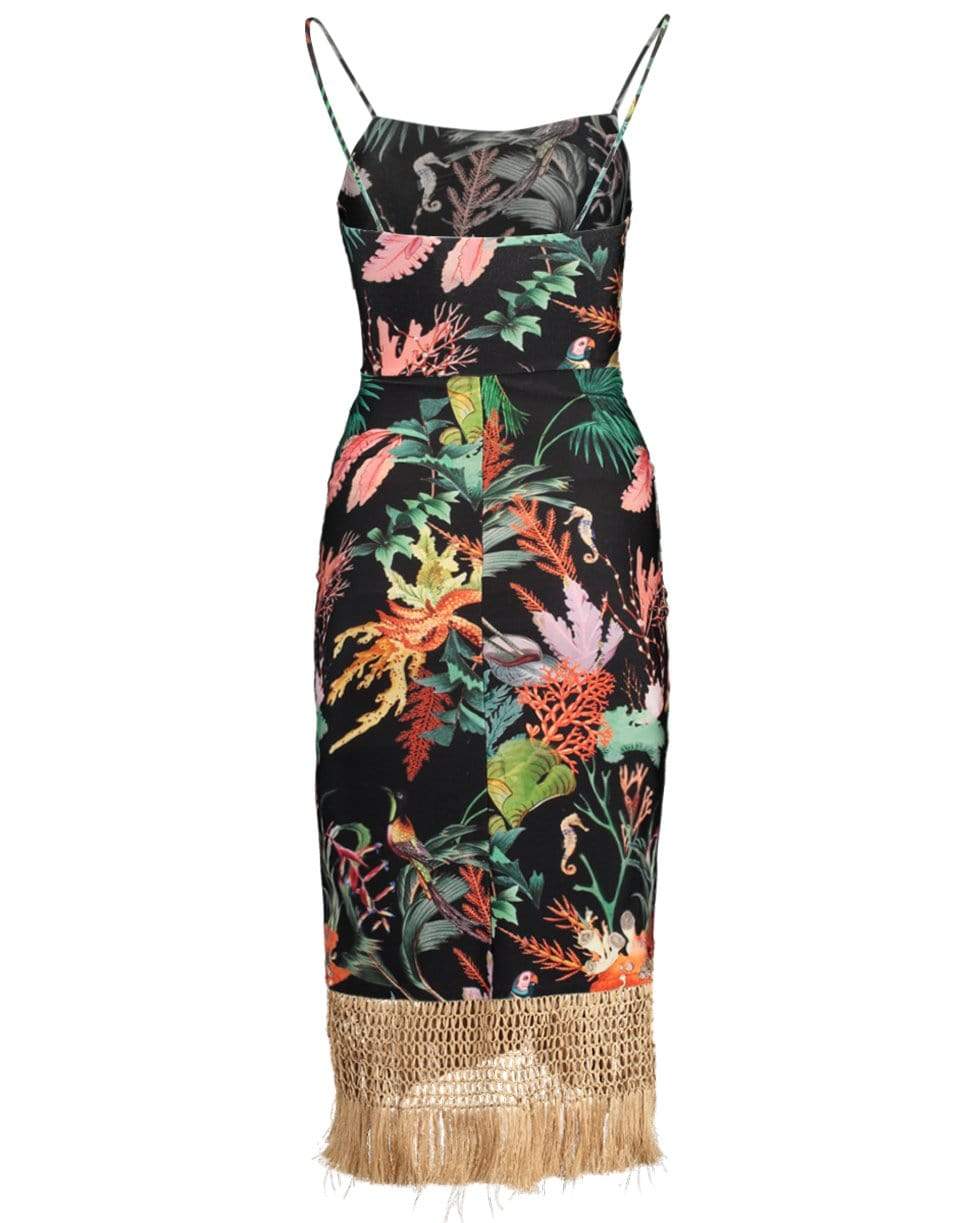 PATBO-Oasis Fringe Beach Dress-