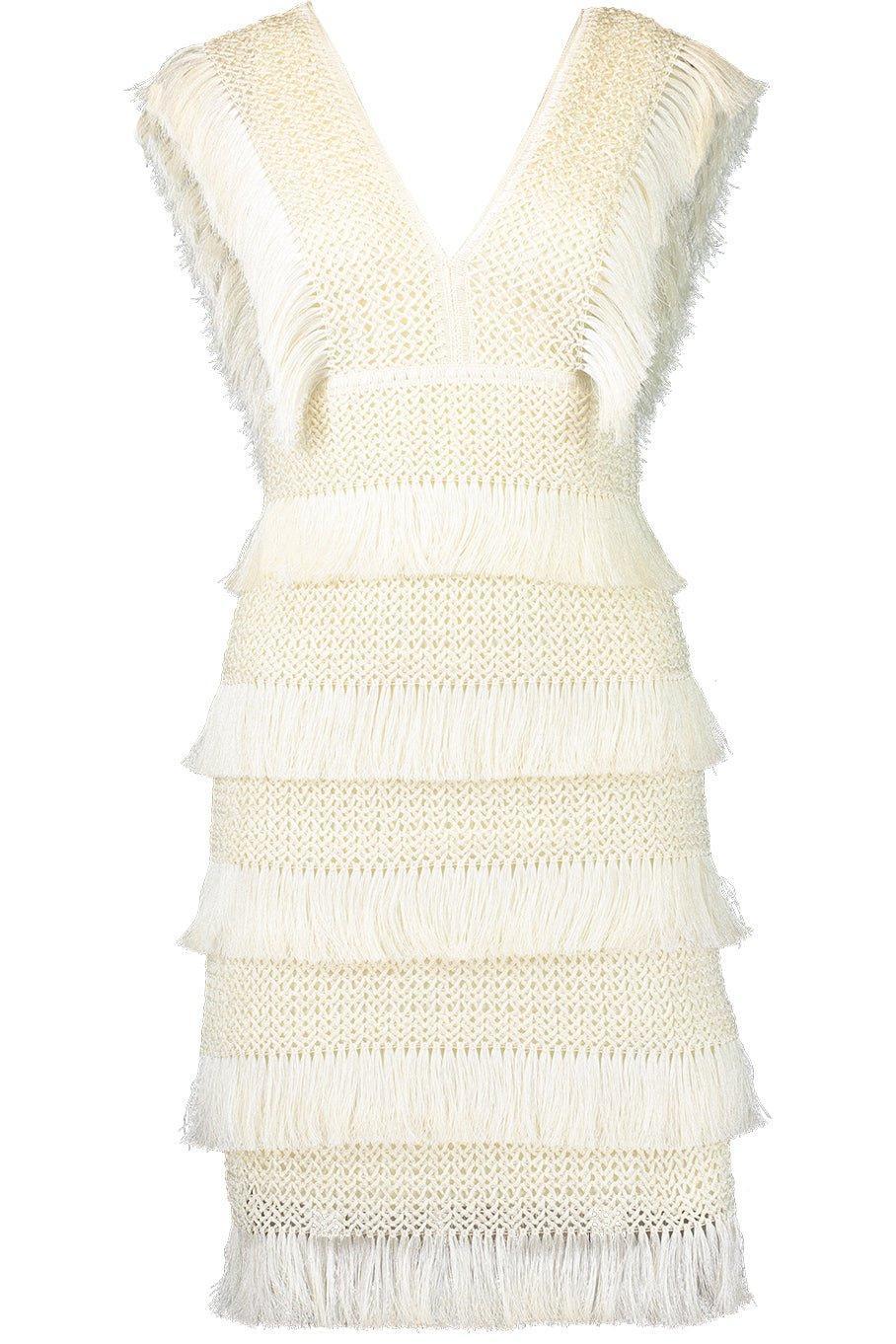 PATBO-Fringe Midi Dress-