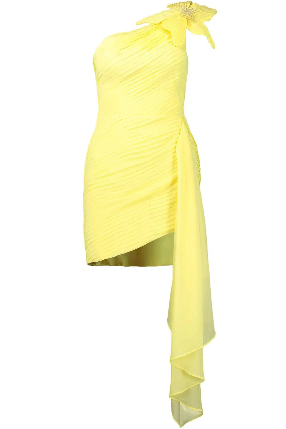 PATBO-Flower Applique Mini Dress-