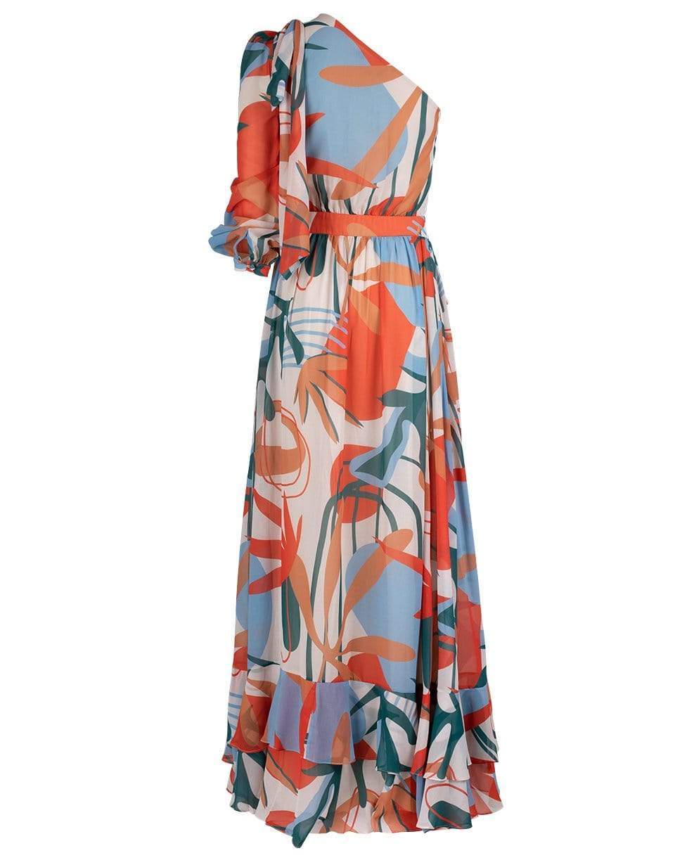 PATBO-Tarsila One Shoulder Maxi Dress-