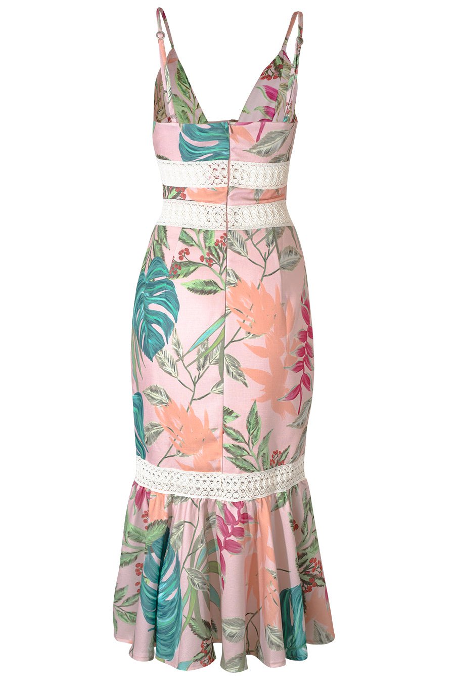 PATBO-Tropicalia Midi Dress-