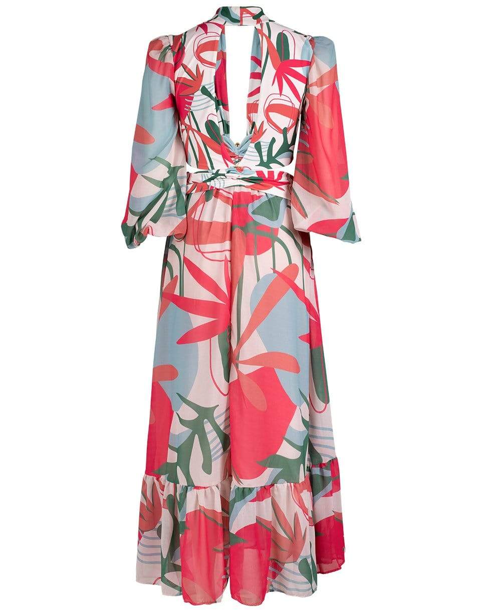 PATBO-Tarsila Plunge Maxi Dress-