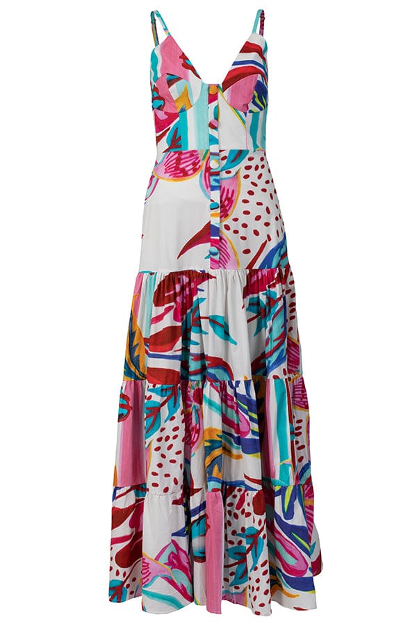 PATBO-Flora Sleeveless Maxi Dress-