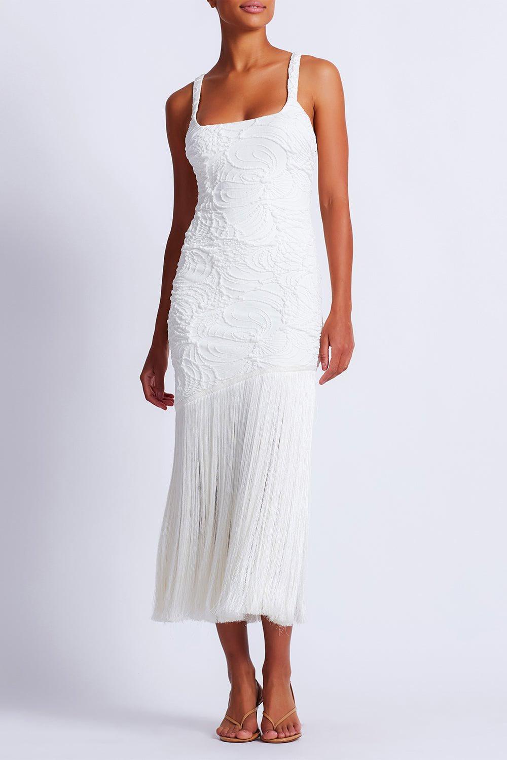 PATBO-Fringe Maxi Dress-