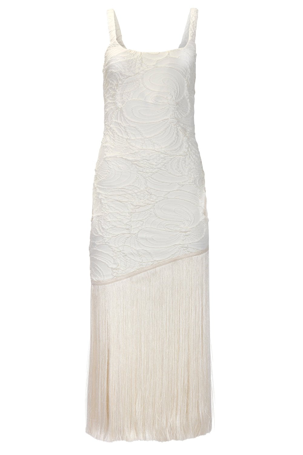 PATBO-Fringe Maxi Dress-