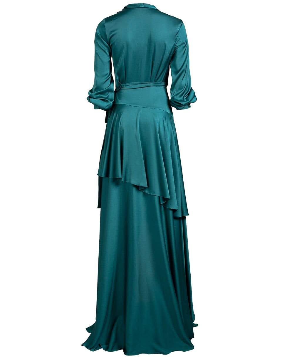 PATBO-Hi Low Maxi Wrap Dress-