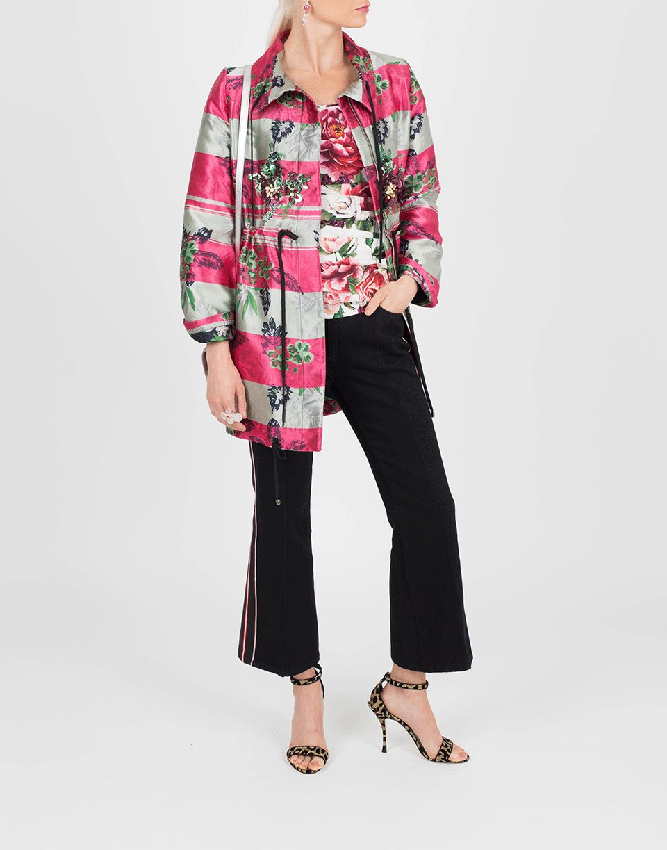 PATBO-Embellished Jacquard Jacket-