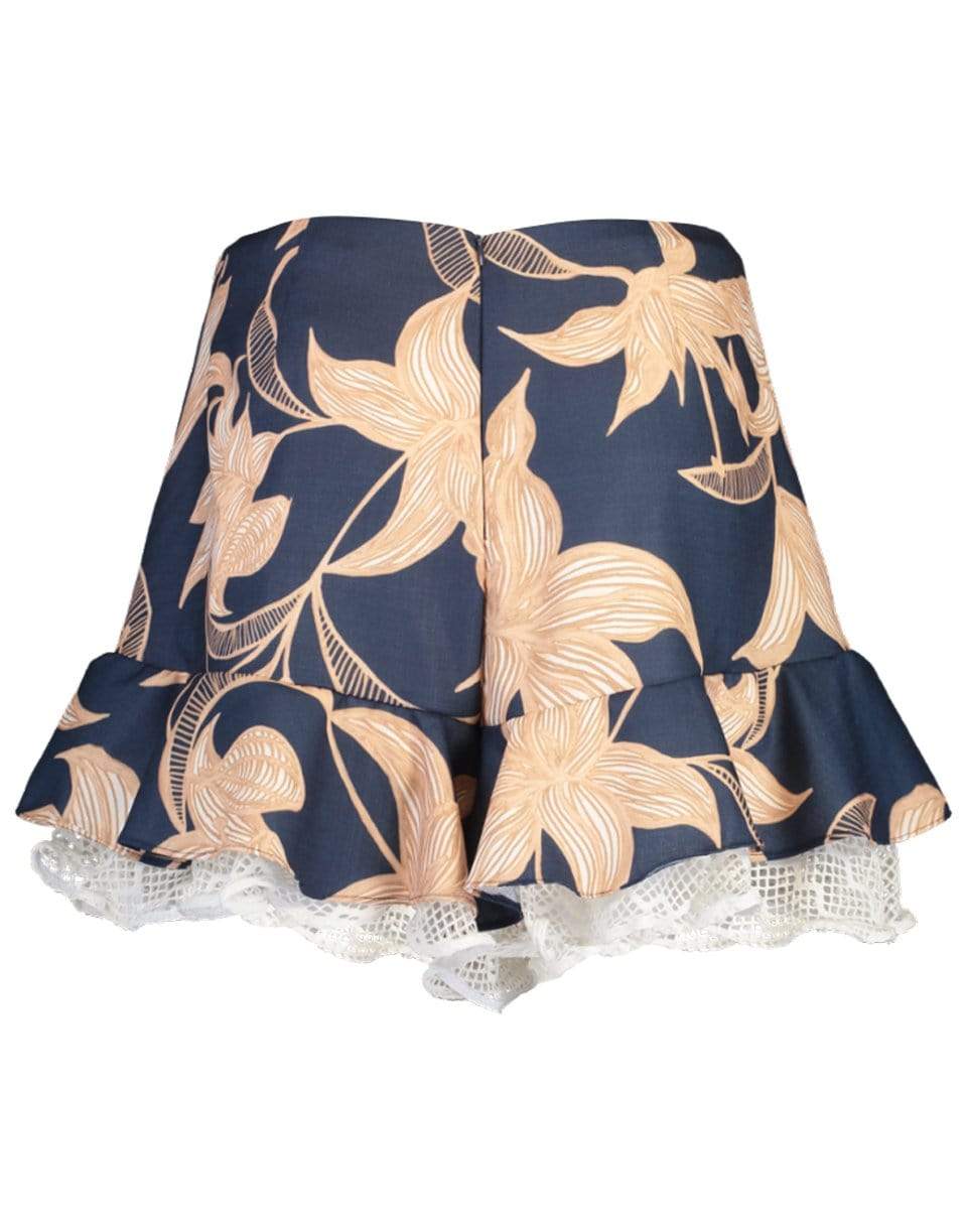 PATBO-Stargazer Lace Trim Shorts-