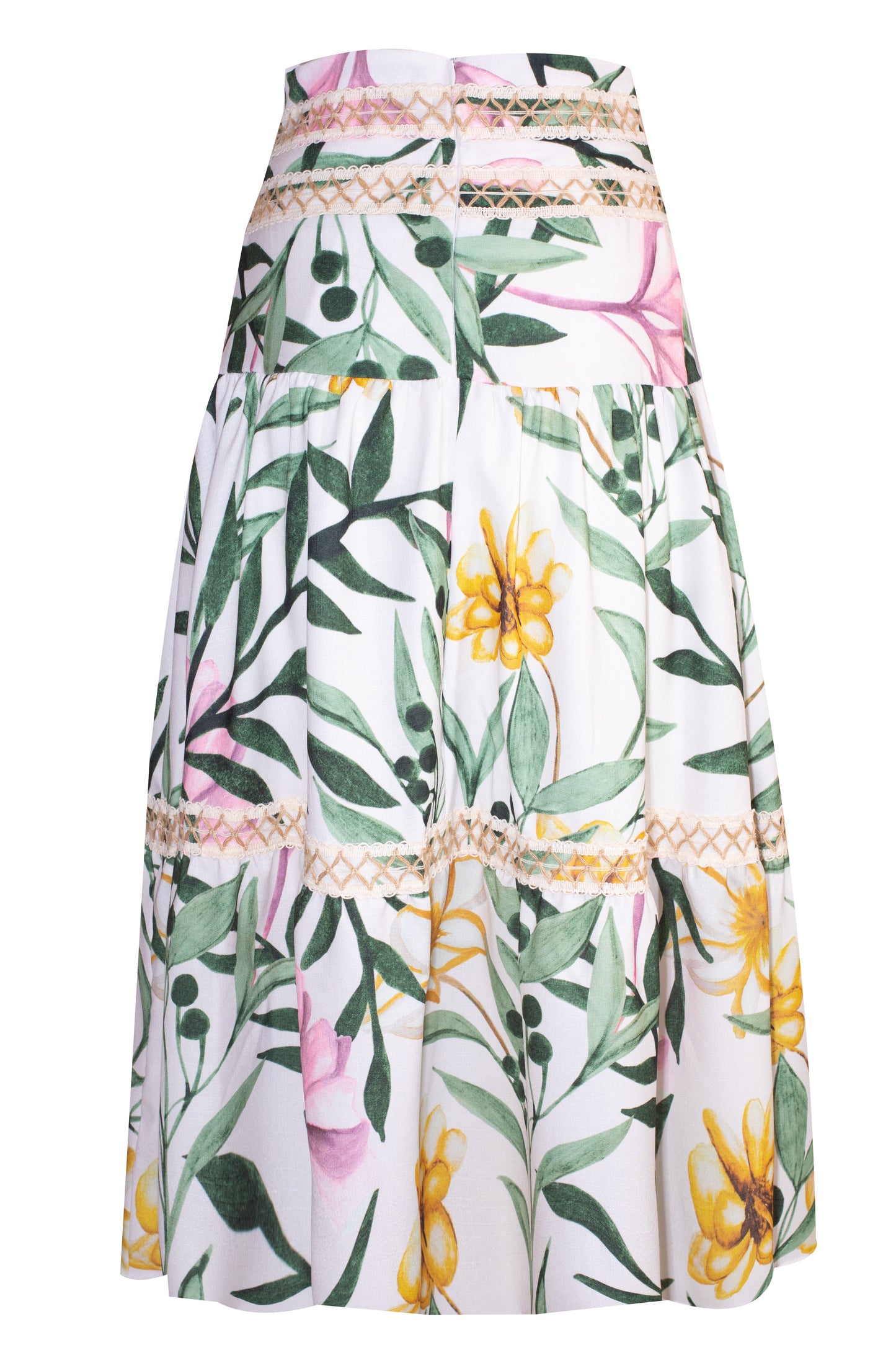 PATBO-Trim Midi Skirt-
