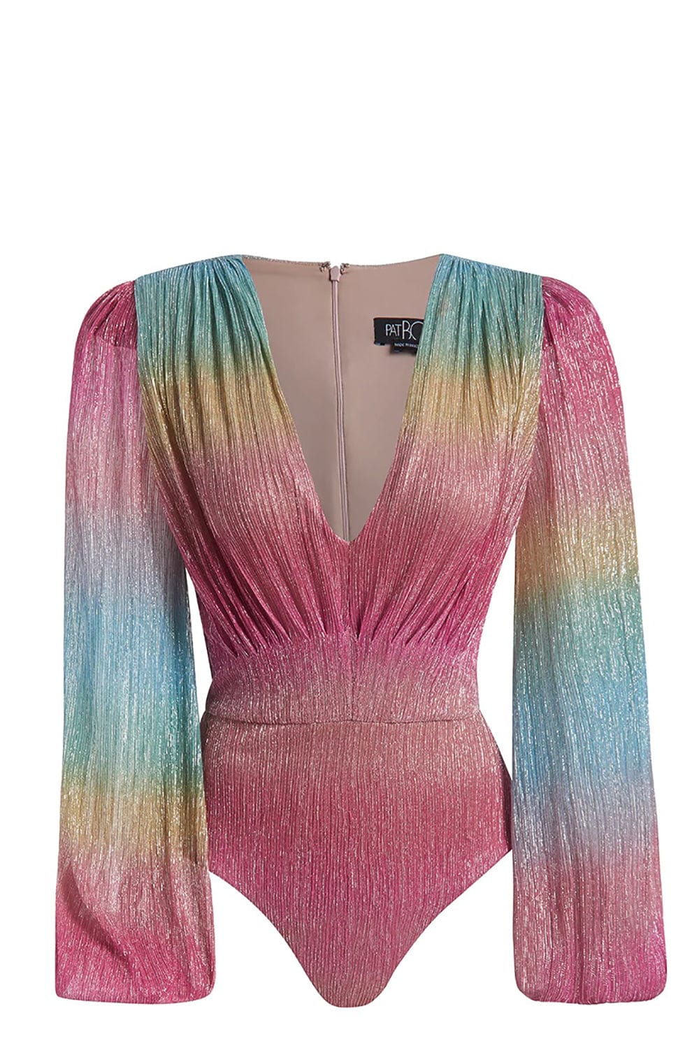 PATBO-Prism Lurex Bodysuit-