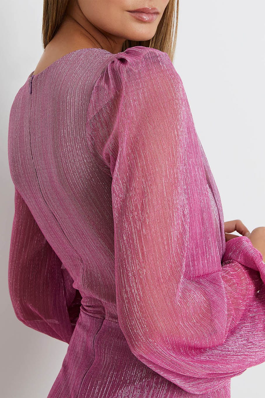 PATBO-Ombre Lurex Bodysuit-