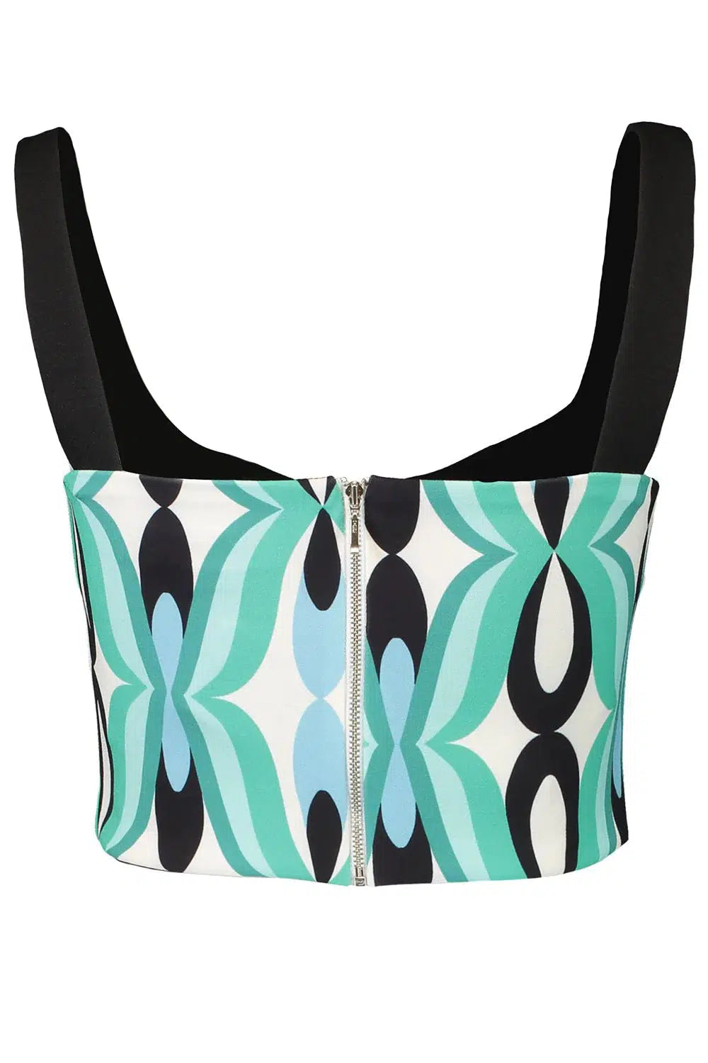 PATBO-Twist Sleeveless Crop Top-