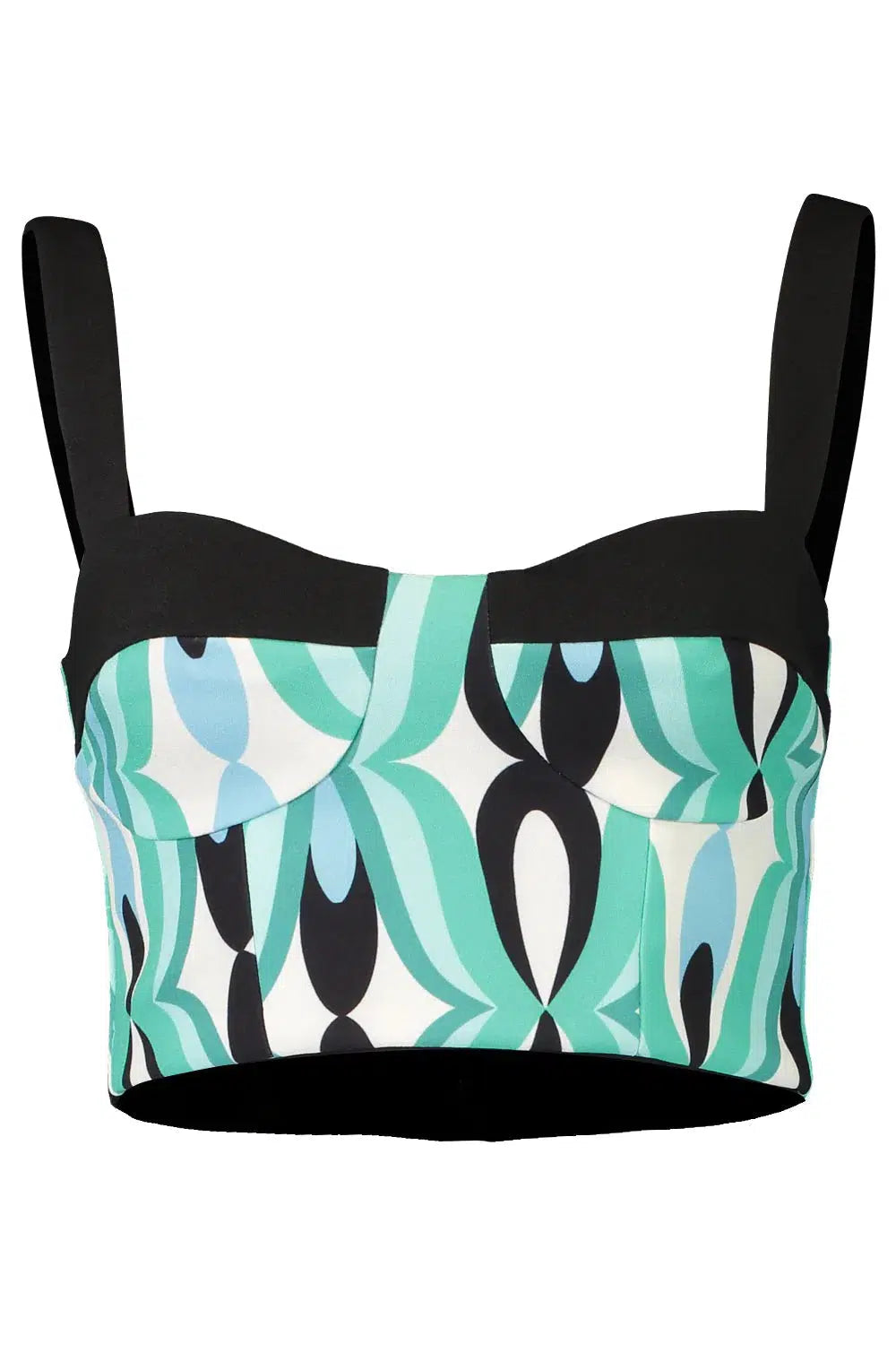PATBO-Twist Sleeveless Crop Top-