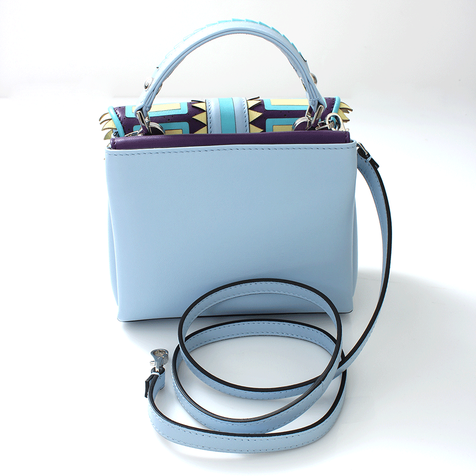 PAULA CADEMARTORI-Dun Dun Mini Top Handle Bag-PWDRBLU