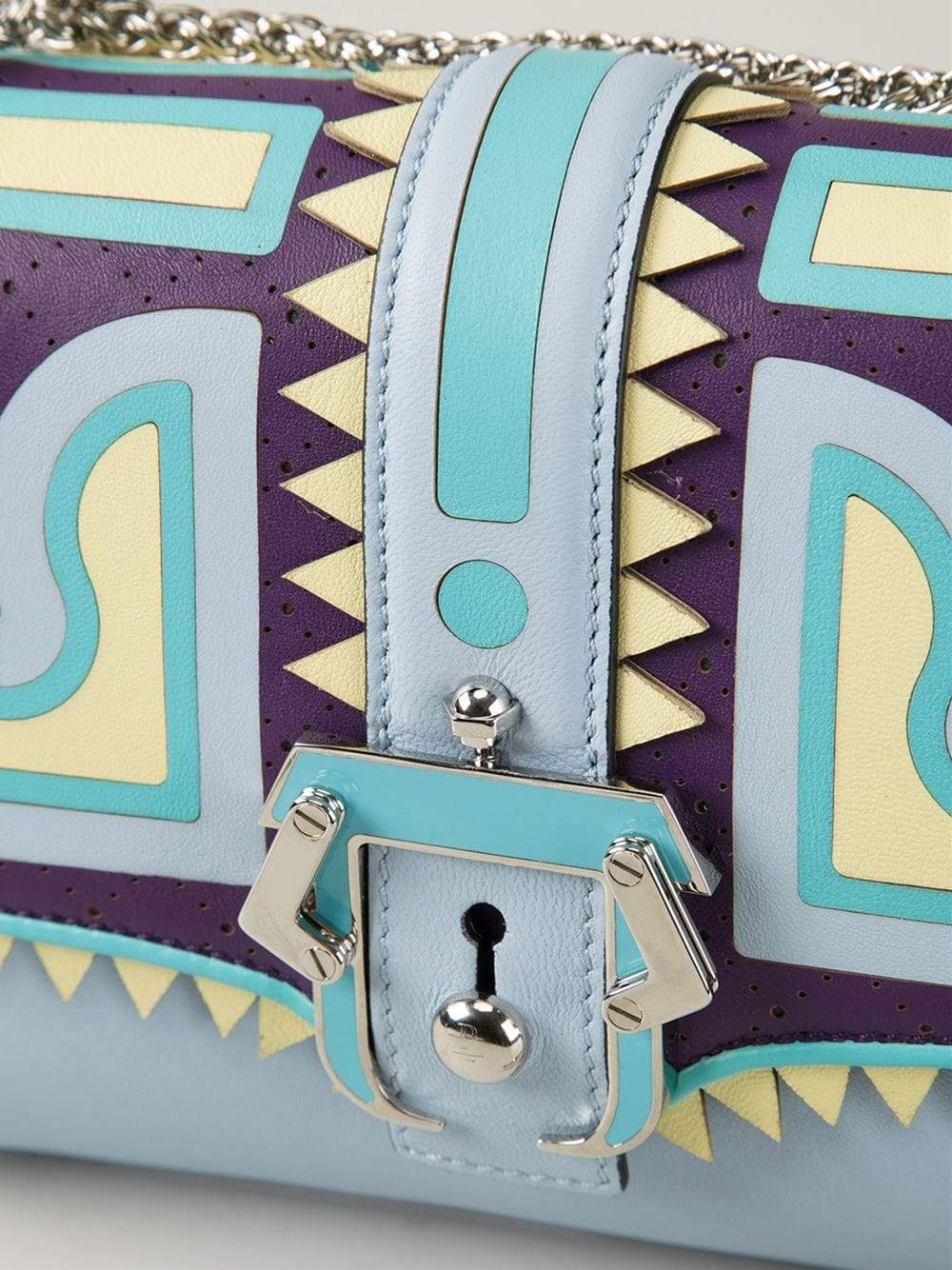 PAULA CADEMARTORI-Dun Dun Mini Top Handle Bag-PWDRBLU