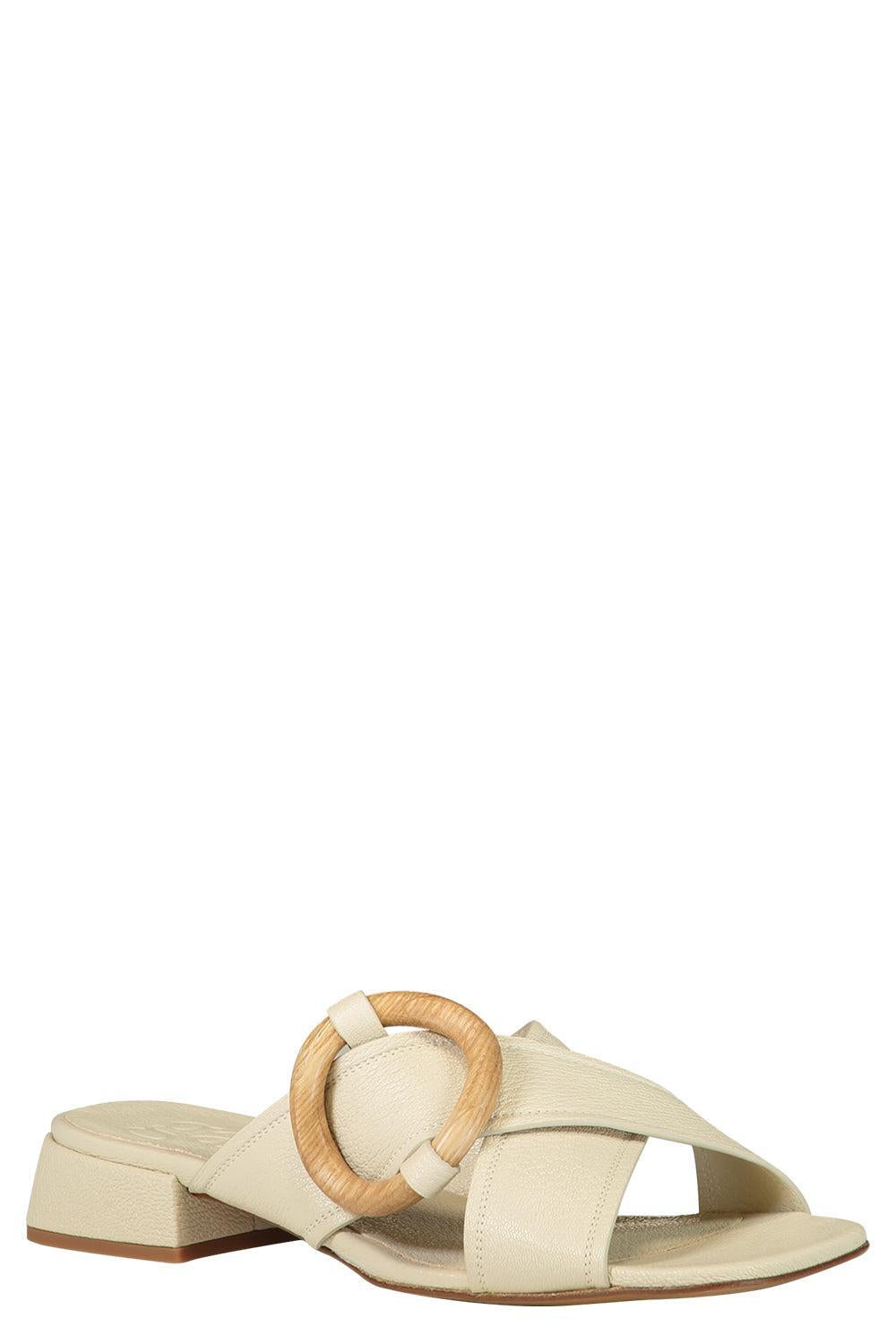 Edem Sandal-CREAM-36-SHOESANDAL-PEDRO GARCIA