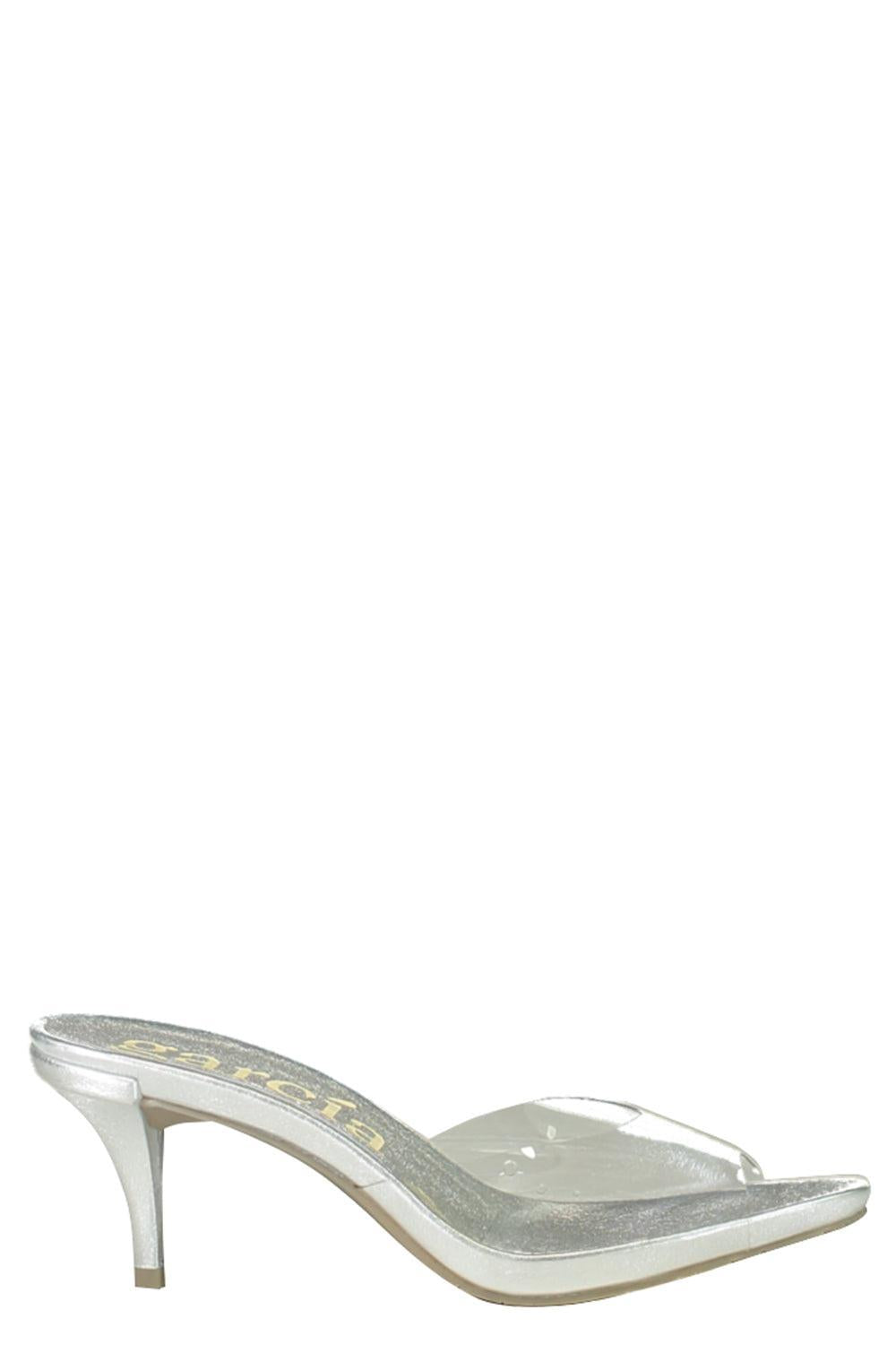 Welch Midi Mule-SILVER-36-SHOESANDAL-PEDRO GARCIA