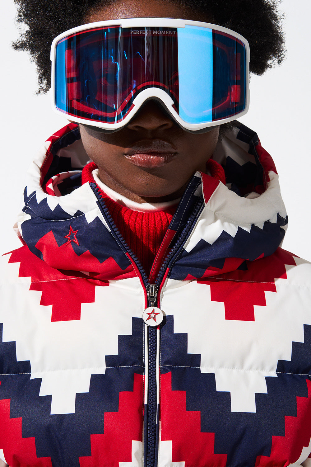 PERFECT MOMENT-Ski Goggles - Striped-STRIPED