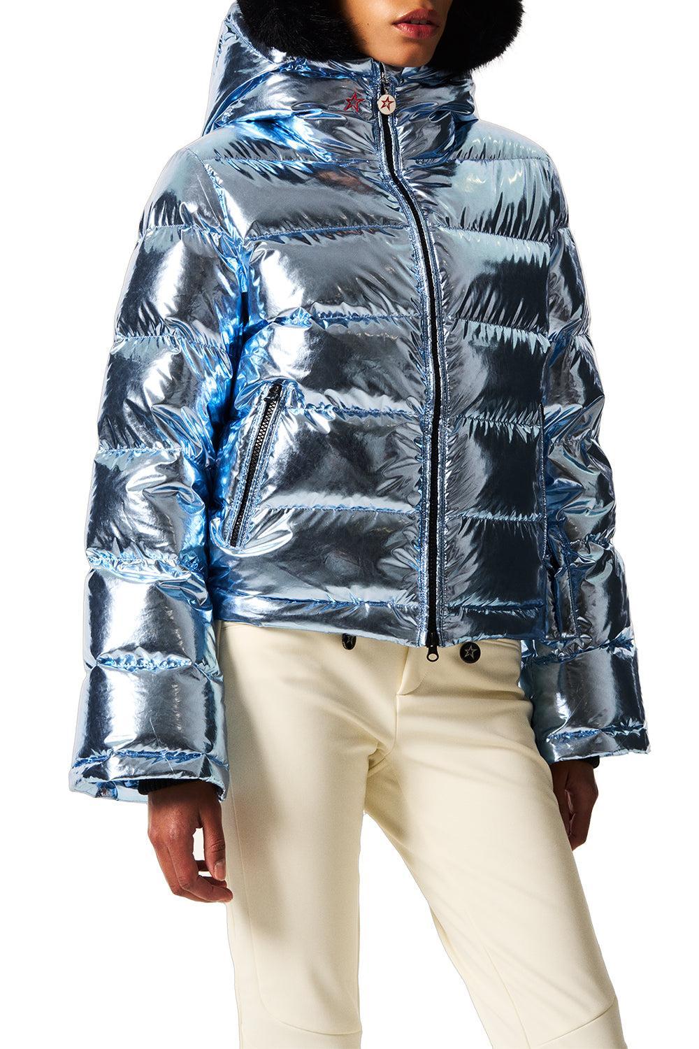 Polar Flare Ski Jacket II - Light Blue Foil-LBLUFOIL-XS-CLOTHINGJACKETCASUAL-PERFECT MOMENT