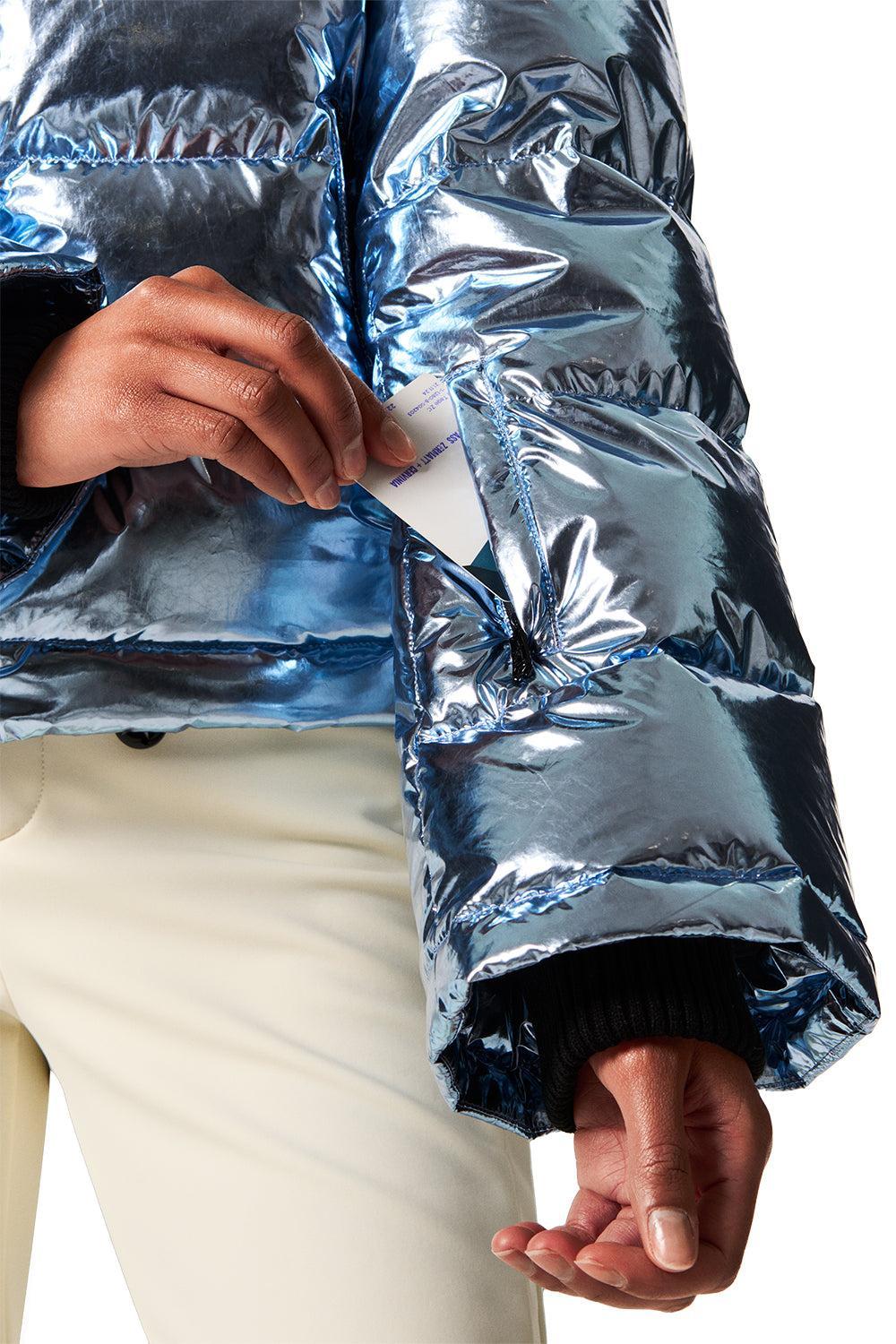 Polar Flare Ski Jacket II - Light Blue Foil-LBLUFOIL-XS-CLOTHINGJACKETCASUAL-PERFECT MOMENT