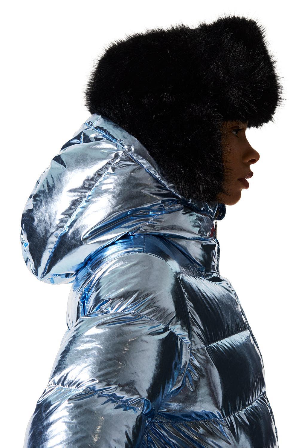Polar Flare Ski Jacket II - Light Blue Foil-LBLUFOIL-XS-CLOTHINGJACKETCASUAL-PERFECT MOMENT