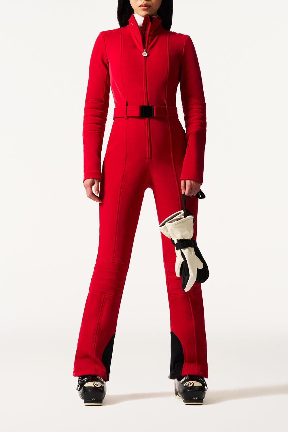 JG Ski Suit - Red-RED-S-CLOTHINGPANTJUMPSUIT-PERFECT MOMENT