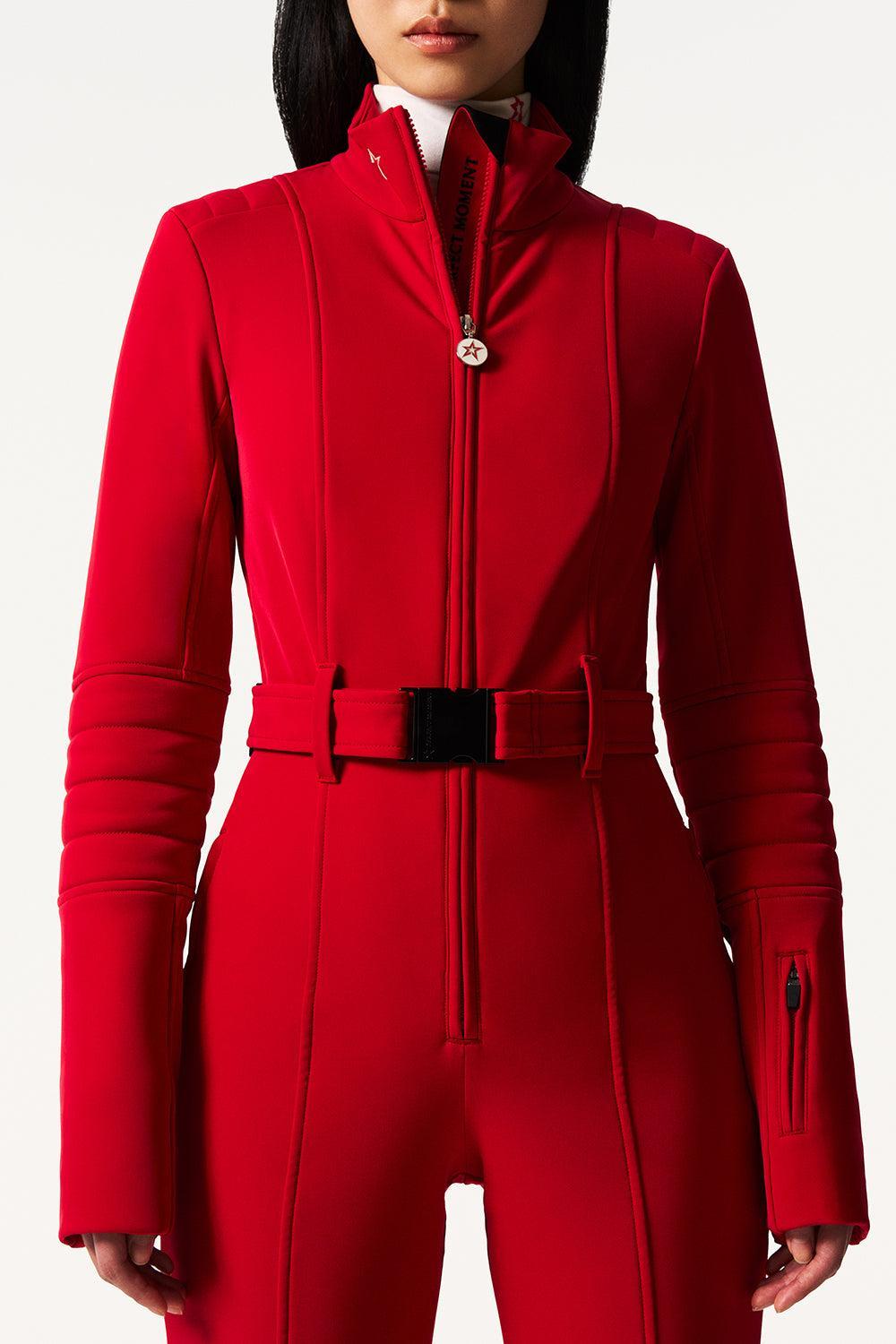 JG Ski Suit - Red-RED-S-CLOTHINGPANTJUMPSUIT-PERFECT MOMENT