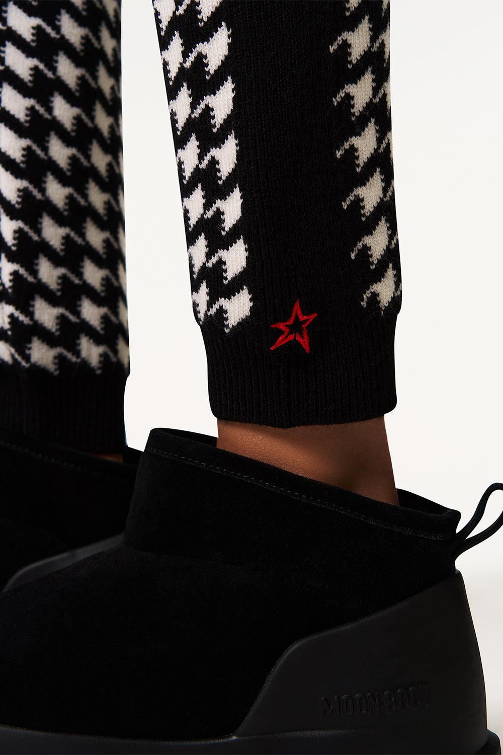 Houndstooth Legging-BLACK/WHITE-XS-CLOTHINGPANTSLIM FIT-PERFECT MOMENT