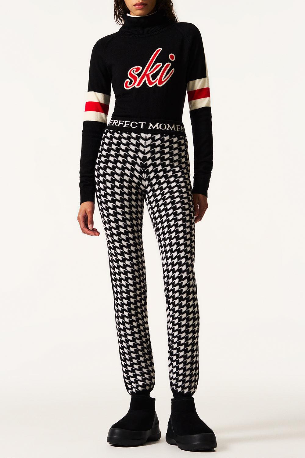 Houndstooth Legging-BLACK/WHITE-XS-CLOTHINGPANTSLIM FIT-PERFECT MOMENT