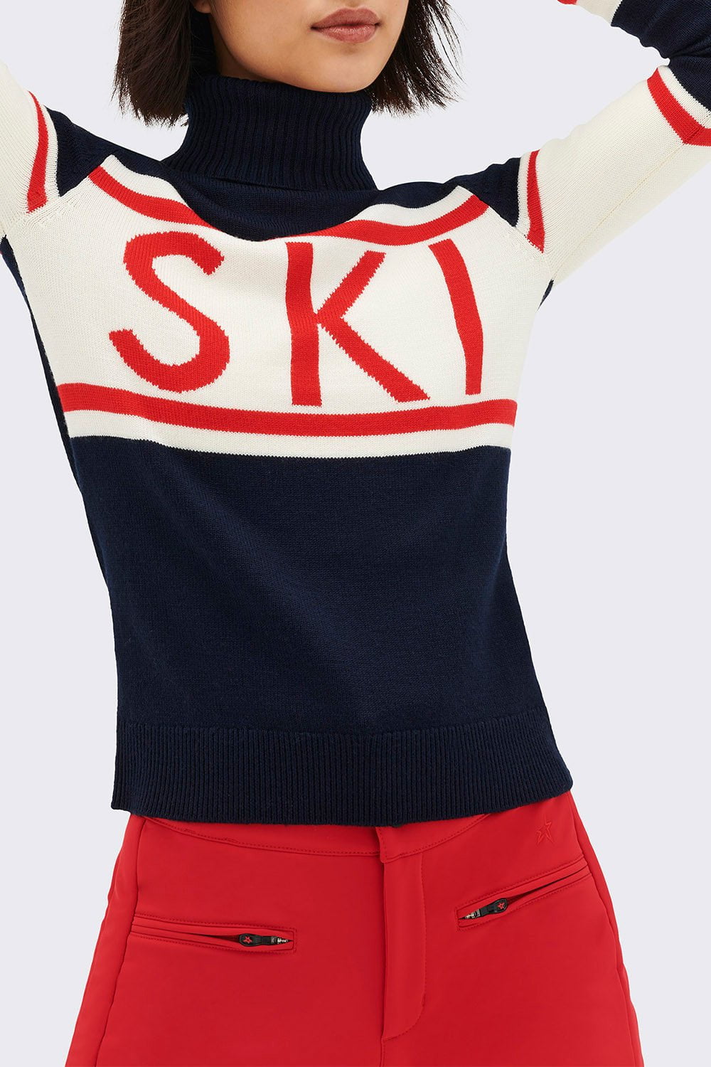 PERFECT MOMENT-Schild Sweater - Navy-