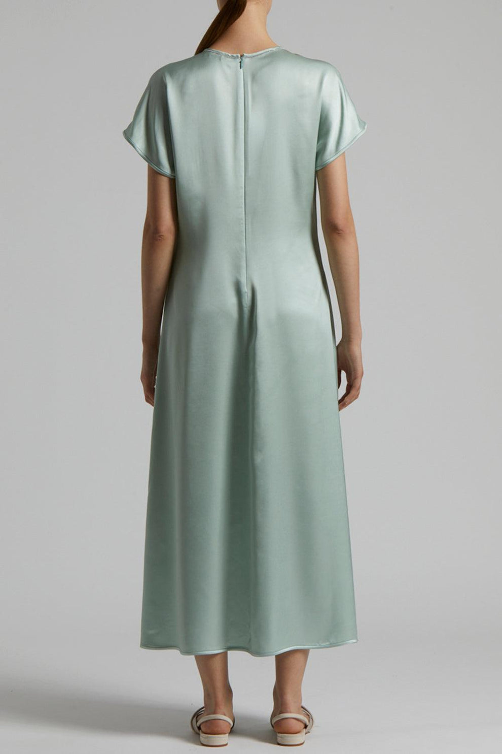 cap sleeve maxi dress casual Cap Sleeve Long Dress