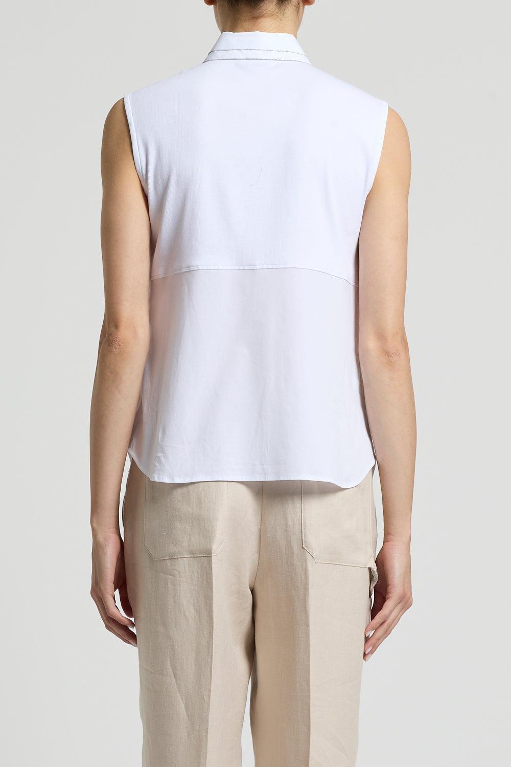 Sleeveless Collar Blouse-NAT WHT-38-CLOTHINGTOPBLOUSE-PESERICO