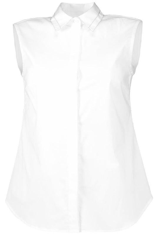 Sleeveless Collar Blouse-NAT WHT-38-CLOTHINGTOPBLOUSE-PESERICO