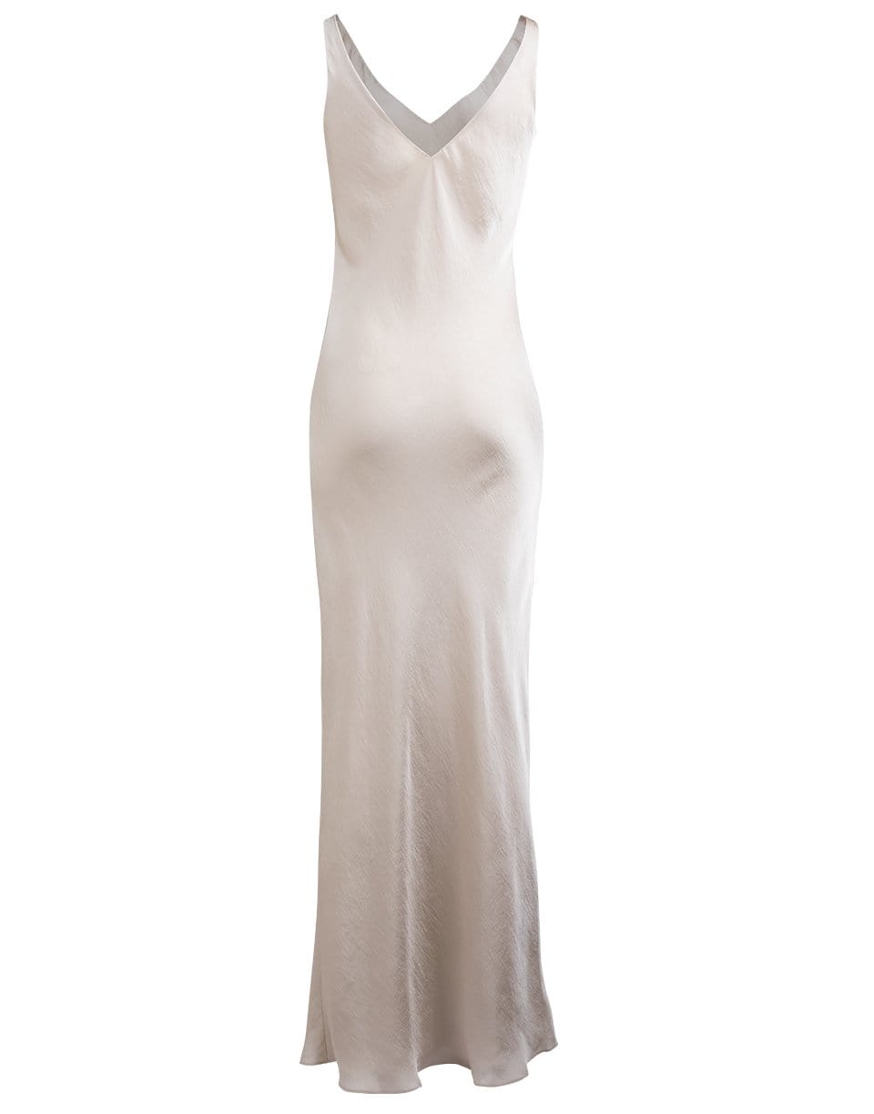PETER COHEN-Low Back Maxi Dress - Ecru-