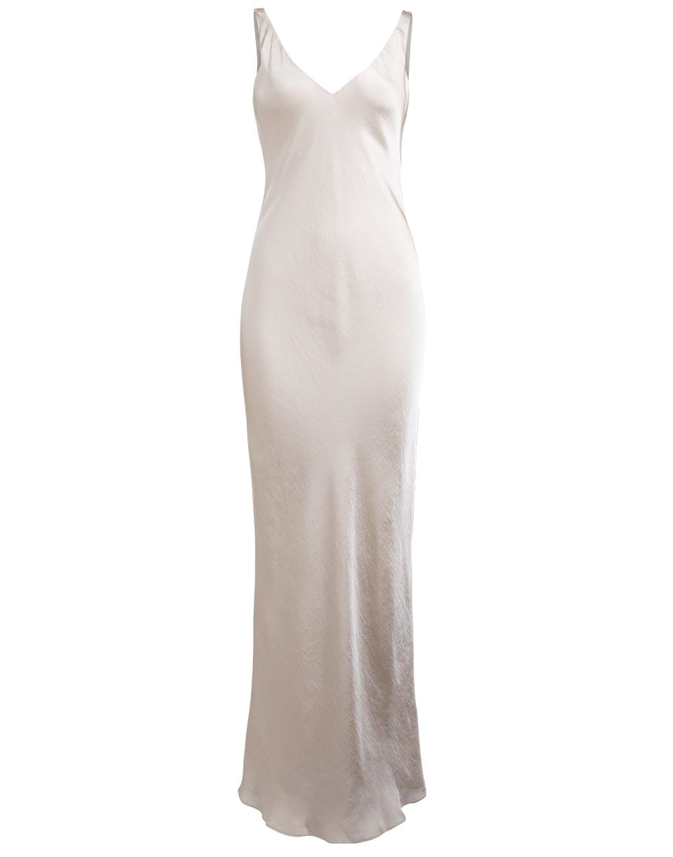 PETER COHEN-Low Back Maxi Dress - Ecru-