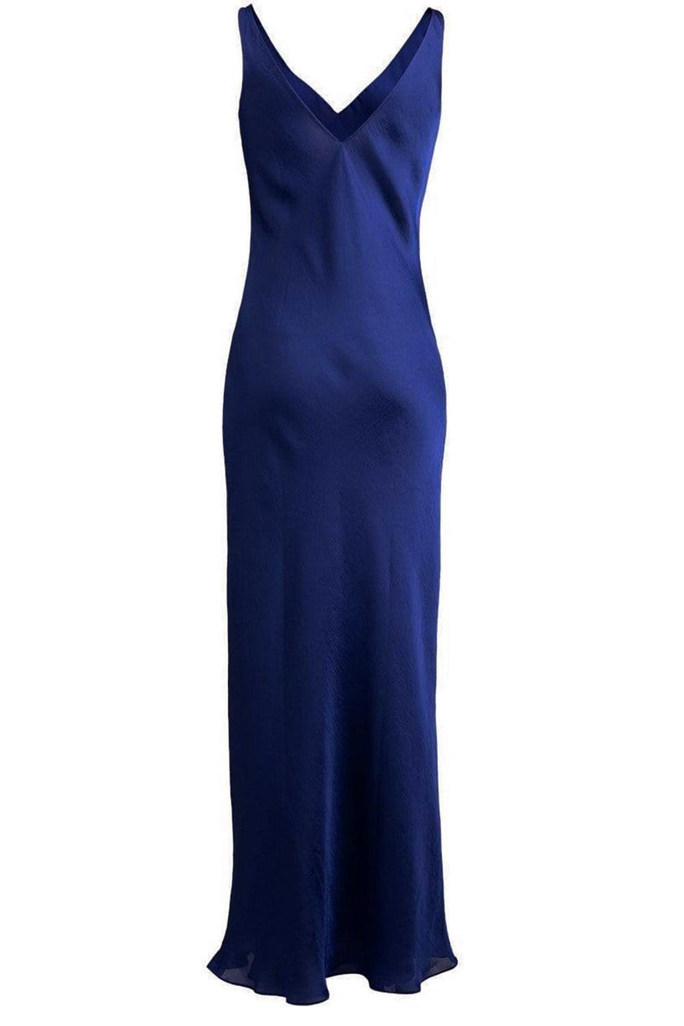slim fit dress slacks La Lune Cross Back Maxi Dress – Georgette main image 1